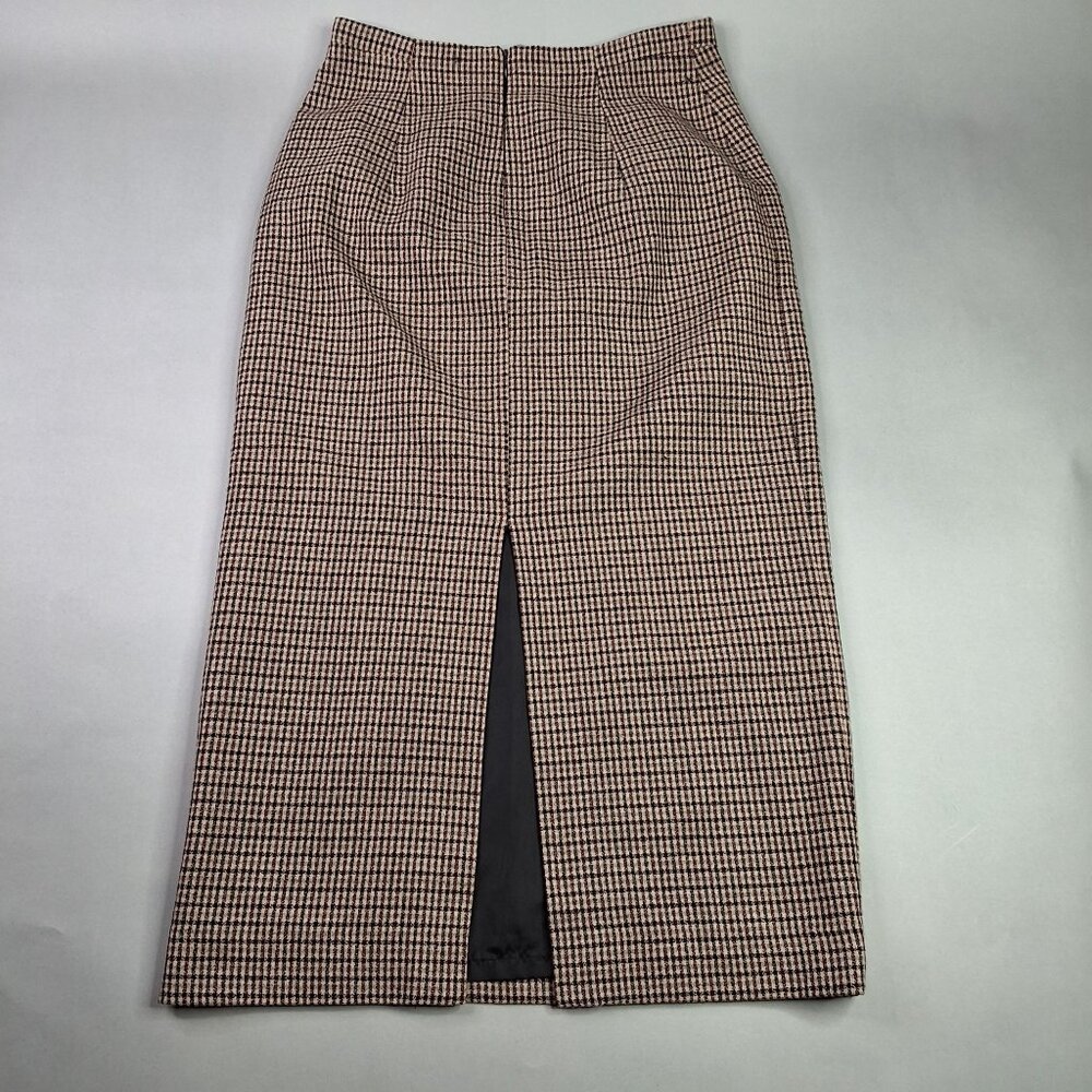 Vintage Long Wool Pencil Skirt By Alanni By Donny Brook Size 10 Acadamia Office - Picture 5 of 7